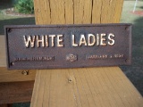 Cast Iron Segregation Sign White Ladies Birmingham Ala January 2 1934 Sign Azalea Garden Club