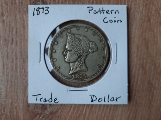 1873 Pattern Coin Trade Dollar 420 Grains