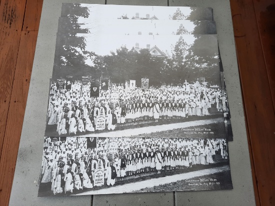Lot Of 20 Prints R.E. Lee Klan Roanoke Virgina 1931 Group Picture Charter No 6 Woman
