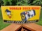 Heavy Cardboard Stock Donald Duck Bread Advertising Sign Store Grocery Sign