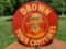Porcelain Smokey The Bear Drown Your Campfires Sign National Park