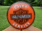 Round Porcelain Harley Davidson Motorcycles Sales Service Sign Dealer Sign
