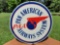 Never Used Old Tin Metal Embossed Pan American Airways System Airline Sign