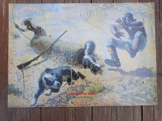 Winchester Western Shoot Them and Avoid Trouble Paper Poster Print