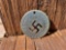 1943 Brass Adolf Hitler German Cutout Token