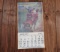 J&M Haffen Brewing Company 1907 Calendar with Ladie in Wind-up Car on Front