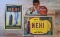 3 Large Heavy Paper Cardboard Nehi & Moxie Beverages Soda Pop Advertising Signs Posters