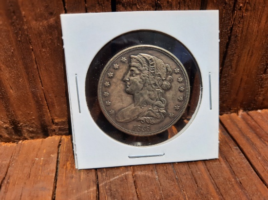1838 Liberty Fantasy Replica Half Dollar Pattern Coin