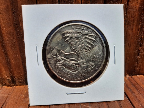 Hobo Fantasy One Dollar No Date The Egyptian Dragon Coin
