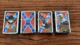 4 New Rebel Flag Southern Pride Eagle Lighters