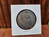 1921 Hobo Morgan Dollar Fantasy Coin Dinosaur Art