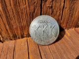 Round Member In Good Standing Badge Pin