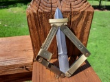 Brass German Nazi Paratrooper Folding Knife