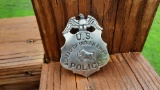 Metal U.S. Bureau Of Indian Affairs Police Badge Buffalo Logo