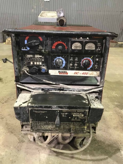 Lincoln DC-400 Stick Welder w/Multi-Process Switch