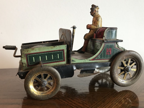 1910 German Hessmobile Tin Toy