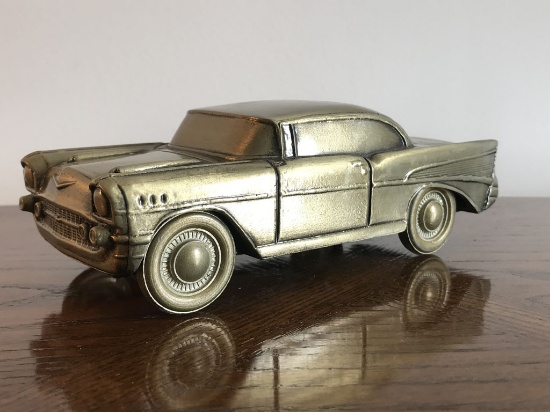 1974 Banthrico Metal Bank 1957 Cadillac Car