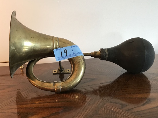 Antique Brass Car Horn