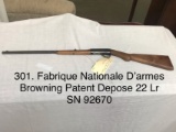 Fabrique Nationale D'armes Browning Patent-Depose 22 Lr