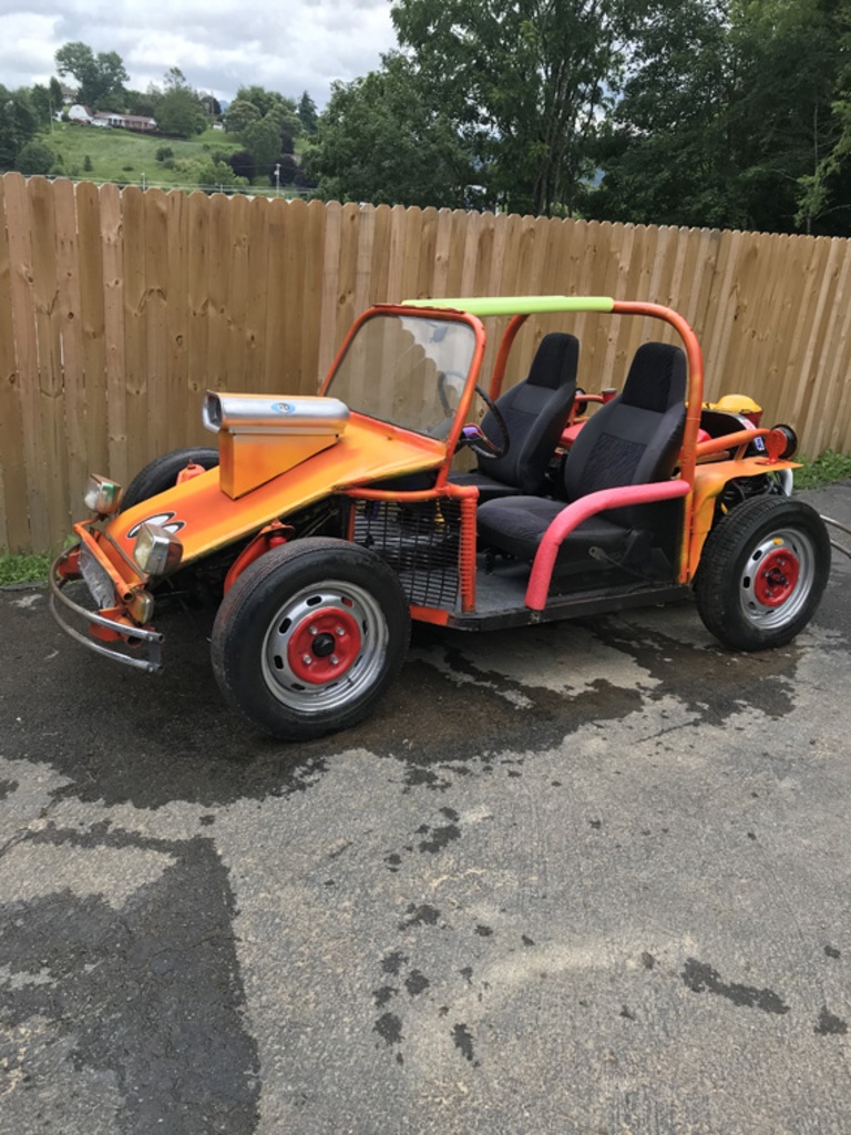 Volkswagen Dune Buggy Built in 1959 Now has a 1972 engine out of a VW Bus
