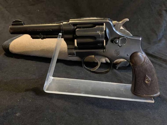 Smith&Wesspm M-1914 4" BBL Blue (minor wear, overall nice) .32WCF Hand Ejector Pre Model 31