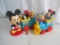 Lot of 4 Mickey MouseToys