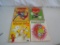 Lot of 4 Vintage Coloring Books
