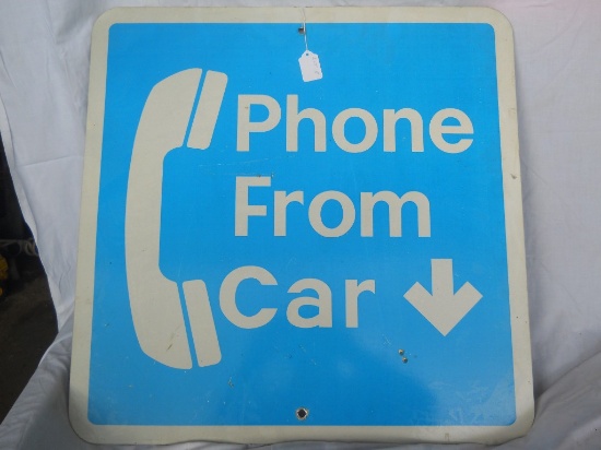 Telephone Booth Sign