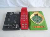Lot of 3 Vintage Electronic Games