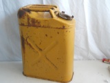 Old Metal 5 Gallon Gas Can
