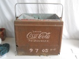 Old Rusty CocaCola Cooler