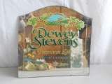 Dewey Stevens Wine Cooler Mirror Sign