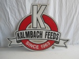 Kalmbach Feeds Metal Sign