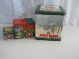 Lot of 2 Collectable Tins