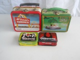 Lot of 4 Mini Lunchboxes