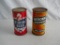 Lot of 2 Old Beer Cans