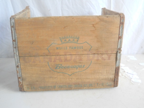 Canada Dry Ginger Ale Crate
