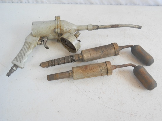 Lot of 3 Grease Guns