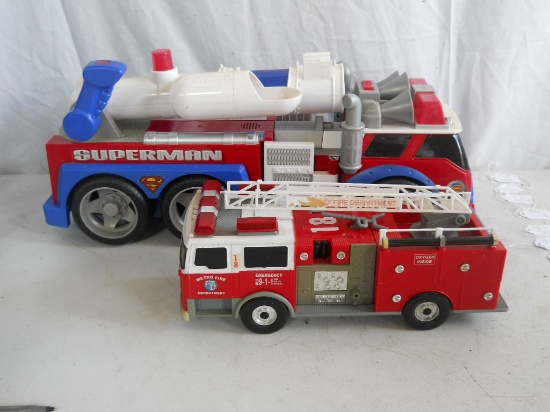 Lot of 2 Fire Trucks