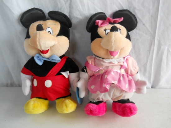 Lot of 2 Disney Plush Toys