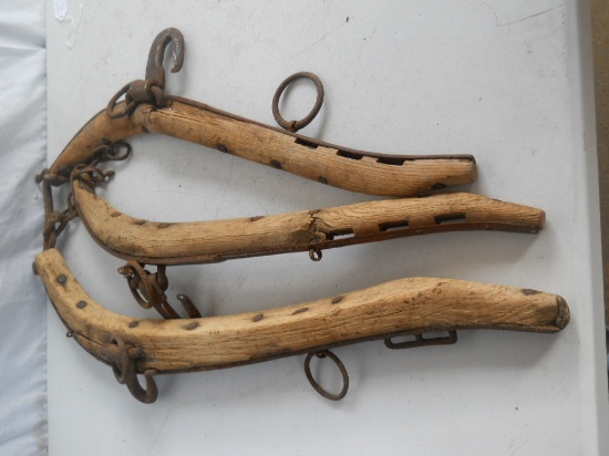 Lot of 3 Plow Yolks