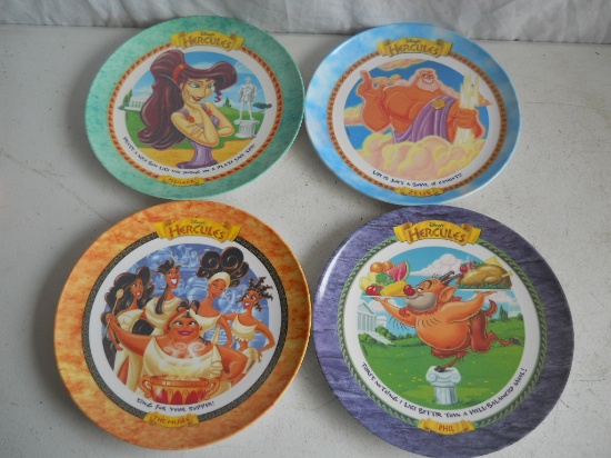 Lot of 4 McDonalds Hercules Plates