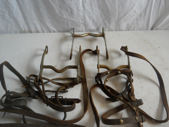 Lot of 3 Horse Bits