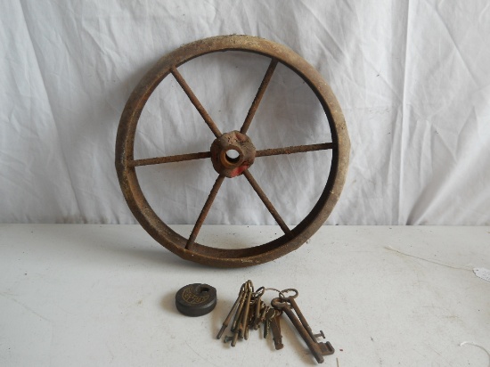 Lot of 3 Brass & Metal Items