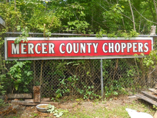 Mercer County Choppers Sign