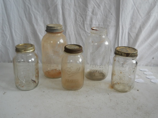 Lot of 5 Jars