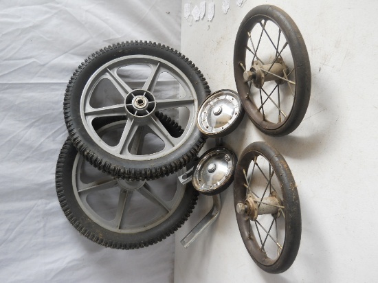 Lot of 3 Sets of Wheels