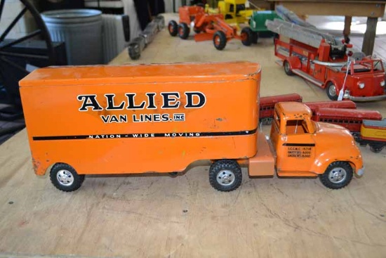 Allied Van Lines Tractor Trailer by Tonka