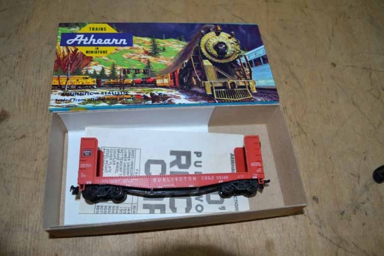 Athearn HO Scale #1452 CB&Q Pulpwood Car