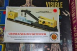 Bachmann Crane Car & Boom Tender